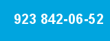 923 842-06-52 923 842-06-52